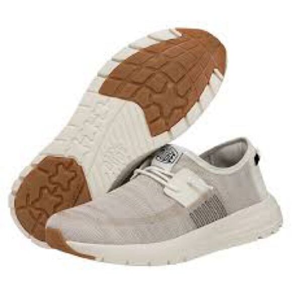 Hey Dude Men's Beige Casual Shoes - Picture 1 of 5
